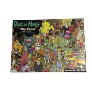 Cryptozoic Adult Swim Rick and Morty Total Rickall Card Game